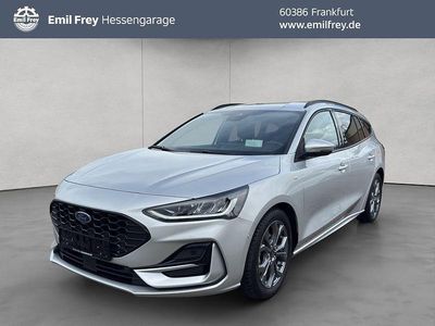 Gebraucht Ford Focus ST-Line X 125 PS (91 kW) 2023 Moondust silber metallic Kombi