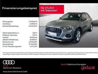 Gebraucht Audi Q3 Advanced Plus 150 PS (110 kW) 2020 Chronosgrau metallic SUV
