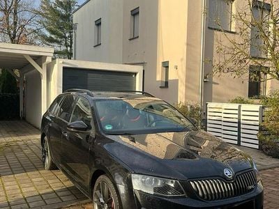 Gebraucht Skoda Octavia vRS 184 PS (135 kW) 2016 Schwarz Kleinwagen