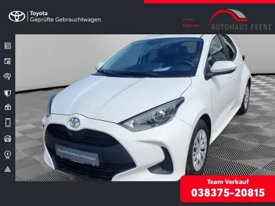 Brugt Toyota Yaris Basis 72 HK (52 kW) 2022 Hvid Hatchback