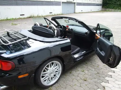 Gebraucht Mazda MX5 1998 Schwarz Cabrio