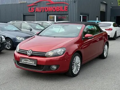 Gebraucht VW Golf Cabriolet Cup 105 PS (77 kW) 2014 Rot Cabrio