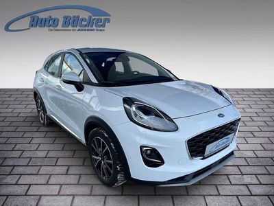 Gebraucht Ford Puma Titanium 125 PS (91 kW) 2021 Weiß SUV
