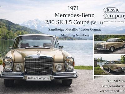 Gebraucht Mercedes 280 SE 200 PS (147 kW) 1971 Gold Coupé