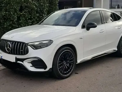 Gebraucht Mercedes GLC43 AMG AMG Line Premium 421 PS (309 kW) 2024 Weiß Coupé