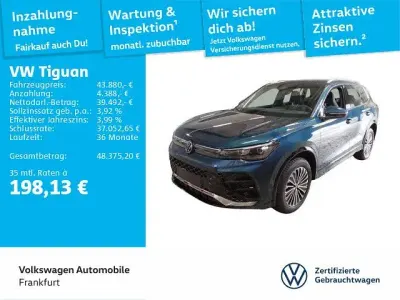 Gebraucht VW Tiguan R-line 193 PS (141 kW) 2025 Blau SUV