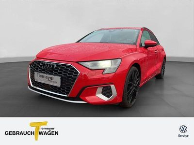 Gebraucht Audi A3 Advanced 150 PS (110 kW) 2021 Rot Limousine