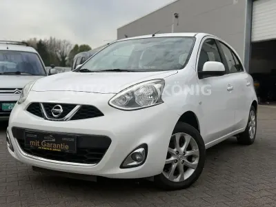 Brugt Nissan Micra Acenta 80 HK (58 kW) 2014 Hvid Hatchback