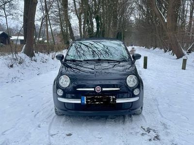 Schwarz Gebraucht 2015 Fiat 500C Lounge Cabrio | 5.899 € (Superpreis)