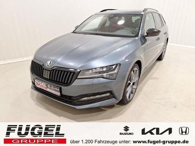 Gebraucht Skoda Superb SportLine 150 PS (110 kW) 2021 Quarzgrau metallic Kombi