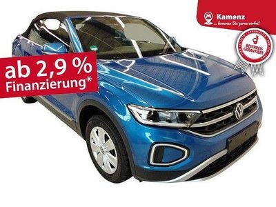 Second-hand VW T-Roc Cabriolet Style 150 CP (110 kW) 2024 Albastru Cabrio