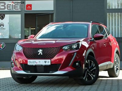 Gebraucht Peugeot e-2008 Allure 100 kW (136 PS) 2021 Rot SUV