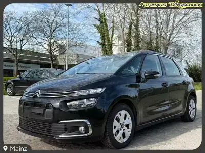 Gebraucht Citroën C4 SpaceTourer Feel 131 PS (96 kW) 2020 Schwarz (onyx schwarz) Van / Kleinbus