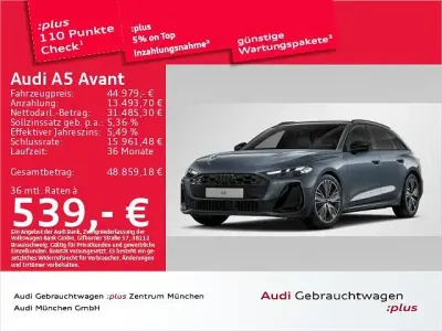 Gebraucht Audi A5 S-Line 204 PS (150 kW) 2025 Horizontblau metallic Kombi