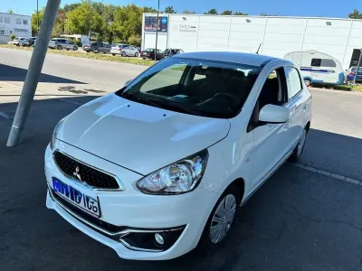 Gebraucht Mitsubishi Space Star 71 PS (52 kW) 2016 Weiß Kleinwagen