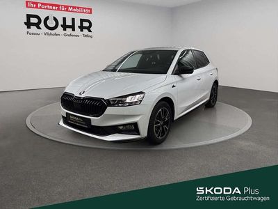 Gebraucht Skoda Fabia Monte Carlo 116 PS (85 kW) 2025 Moonweiss perleffekt Kleinwagen