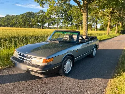 Gebraucht Saab 900 Cabriolet 141 PS (103 kW) 1994 Silber Cabrio