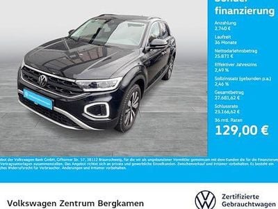 Deep black perleffekt Gebraucht 2025 VW T-Roc Goal SUV | 28.611 € (Guter Preis)