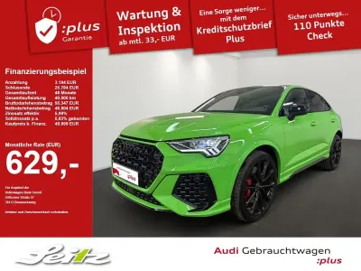 Gebraucht Audi RS Q3 Sportback Exclusive 400 PS (294 kW) 2022 Kyalamigrün SUV