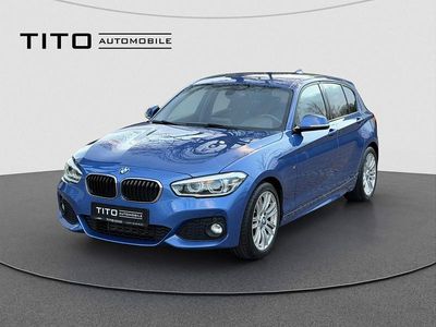 Gebraucht BMW 116 M Sport 109 PS (80 kW) 2016 Blau Kleinwagen