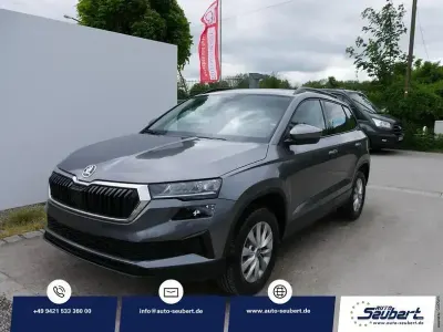 Neu Skoda Karoq Selection 150 PS (110 kW) 2025 Stahlgrau SUV