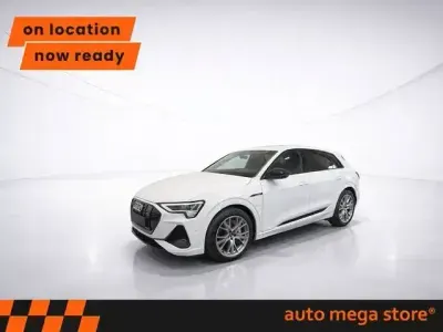 Gebraucht Audi e-tron S-Line 300 kW (408 PS) 2020 Gletscherweiß metallic SUV