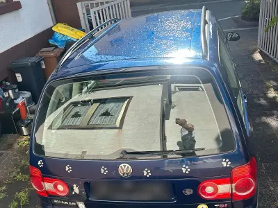 Gebraucht VW Sharan 115 PS (84 kW) 2004 Blau Van / Kleinbus