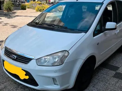 Gebraucht Ford C-MAX Titanium 136 PS (100 kW) 2009 Weiß Van / Kleinbus