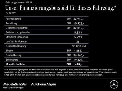 Gebraucht Mercedes GLB220 AMG 190 PS (139 kW) 2022 Rot SUV