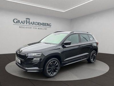Gebraucht Skoda Karoq SportLine 150 PS (110 kW) 2022 Schwarz SUV