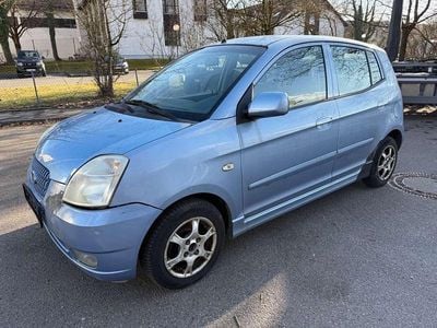 Gebraucht Kia Picanto EX 65 PS (47 kW) 2007 Blau Kleinwagen