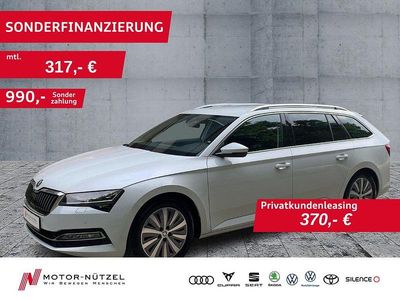 Moonweiss metallic Gebraucht 2021 Skoda Superb Style Kombi | 22.950 € (Superpreis)