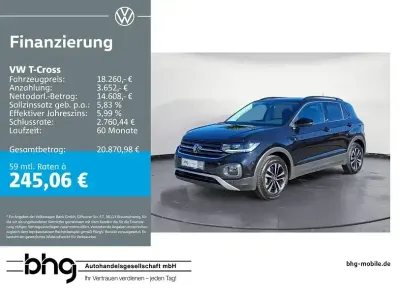 Używany VW T-Cross United 116 KM (85 kW) 2020 Czarny SUV