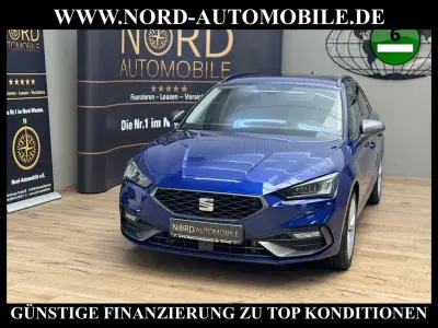 Używany Seat Leon FR-Line 204 KM (150 kW) 2021 Niebieski Kombi