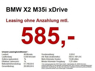 Gebraucht BMW X2 Performance 300 PS (220 kW) 2025 Portimao blau metallic SUV