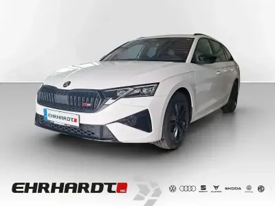 Ny Skoda Octavia RS 195 HK (143 kW) 2026 Hvid Stationcar