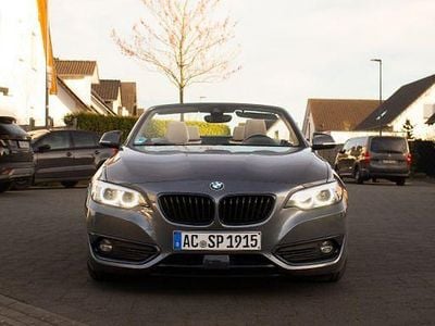 Usata BMW 220 Sport Line 184 CV (135 kW) 2021 Grigio Cabrio