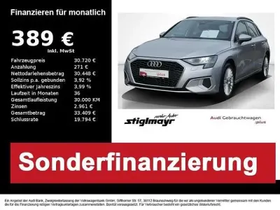 Gebraucht Audi A3 Advanced Plus 204 PS (150 kW) 2024 Florettsilber metallic Limousine