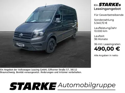 Neu VW Crafter 140 PS (102 kW) 2026 Grau (indiumgrau metallic) Van