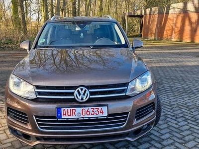 Usata VW Touareg R 245 CV (180 kW) 2014 Marrone SUV