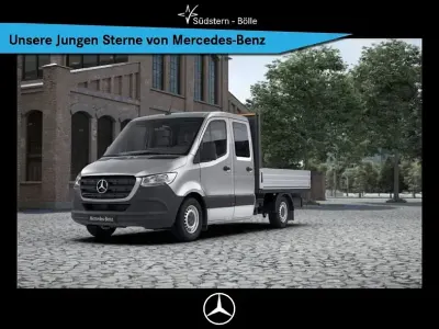 Gebraucht Mercedes Sprinter 163 PS (119 kW) 2021 Iridiumsilber (metallic) Van
