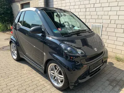 Gebraucht Smart ForTwo Cabrio Brabus Xclusive 102 PS (75 kW) 2010 Tridion uni schwarz Cabrio