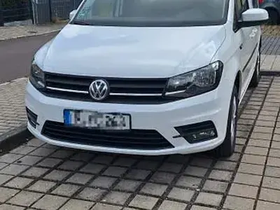 Gebraucht VW Caddy Trendline 131 PS (96 kW) 2019 Weiß Van / Kleinbus
