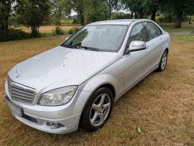 Gebraucht Mercedes C230 Avantgarde 2007 Silber Limousine