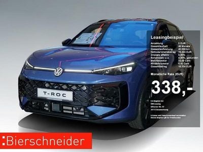 Ny VW T-Roc R-line 150 HK (110 kW) 2026 Blå SUV