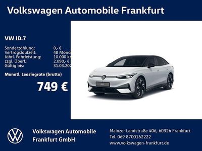 Neu VW ID.7 Pro 210 kW (286 PS) 2026 Weiß Limousine