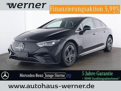 Gebraucht Mercedes EQE350 AMG Line Premium Plus 215 kW (293 PS) 2025 Lack obsidianschwarz Limousine