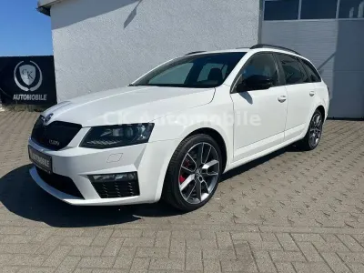 Gebraucht Skoda Octavia RS 184 PS (135 kW) 2014 Weiß Kombi