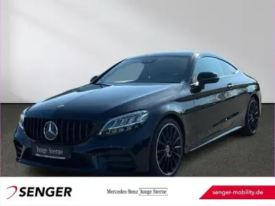 Brugt Mercedes C220 AMG 194 HK (142 kW) 2021 Sort Coupe
