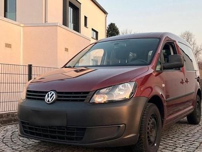 Usata VW Caddy 102 CV (75 kW) 2015 Rosso Monovolume